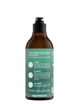 Hair in balance by OnlyBio Szampon nawilżający Kiwi 400 ml