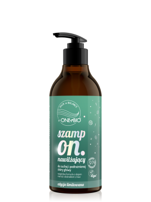 Hair in balance by OnlyBio Szampon nawilżający Kiwi 400 ml