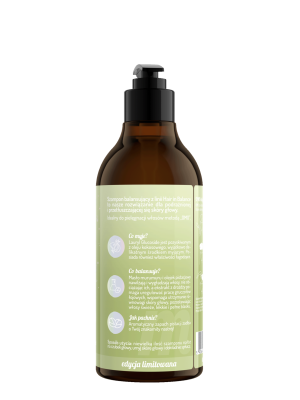 Hair in balance by OnlyBio Szampon balansujący Pistacja 400 ml