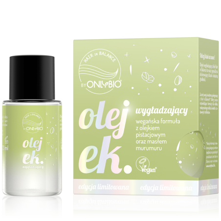 Hair in balance by OnlyBio Olejek wygładzający do włosów Pistacja 20 ml