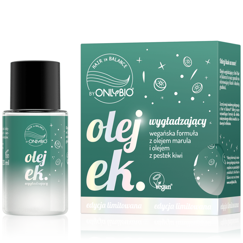 Hair in balance by OnlyBio Olejek wygładzający do włosów Kiwi 20 ml