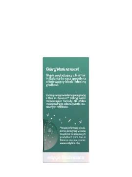 Hair in balance by OnlyBio Olejek wygładzający do włosów Kiwi 20 ml