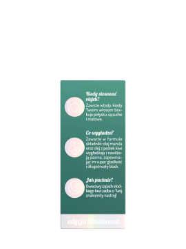 Hair in balance by OnlyBio Olejek wygładzający do włosów Kiwi 20 ml