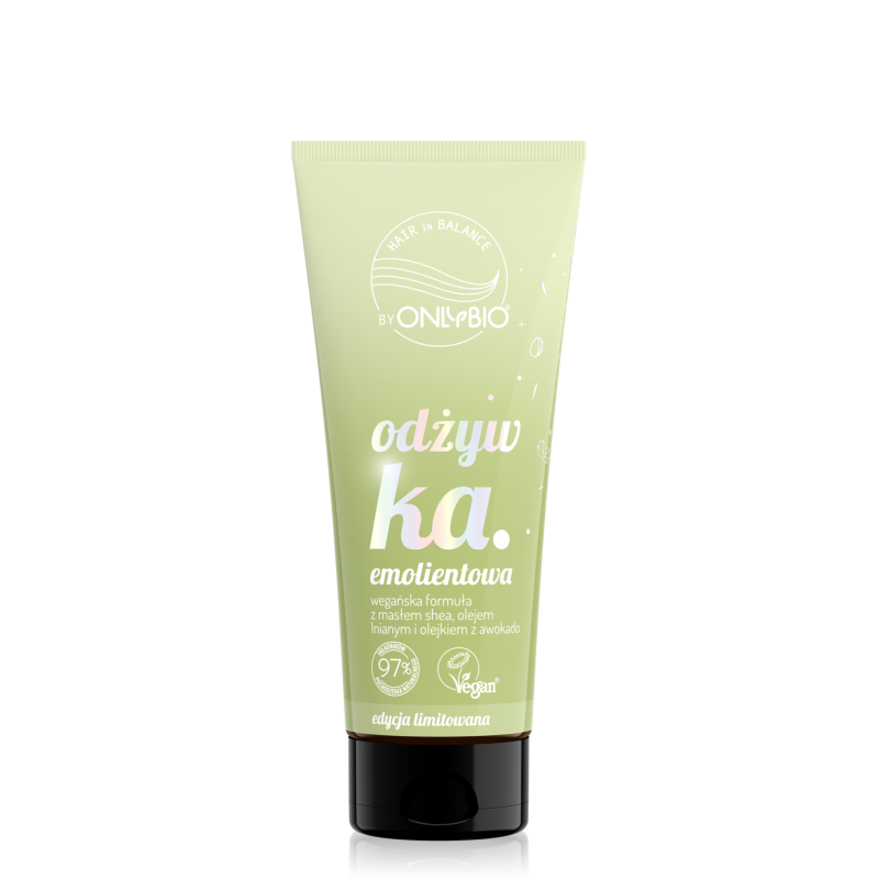 Hair in balance by OnlyBio Odżywka emolientowa Pistacja 200 ml