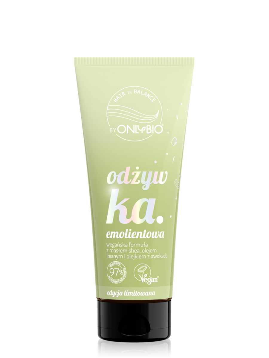Hair in balance by OnlyBio Odżywka emolientowa Pistacja 200 ml