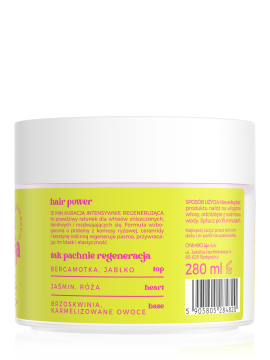 Hair Cycling by ONLYBIO Regeneracja 15 minutowa kuracja maska S.O.S! do włosów 280ml