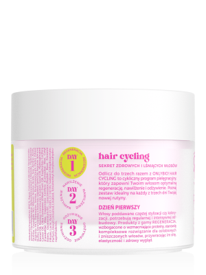 Hair Cycling by ONLYBIO Regeneracja 15 minutowa kuracja maska S.O.S! do włosów 280ml
