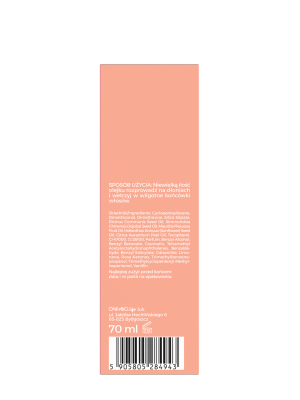 Hair Cycling by ONLYBIO Odżywienie olejek do włosów 70ml