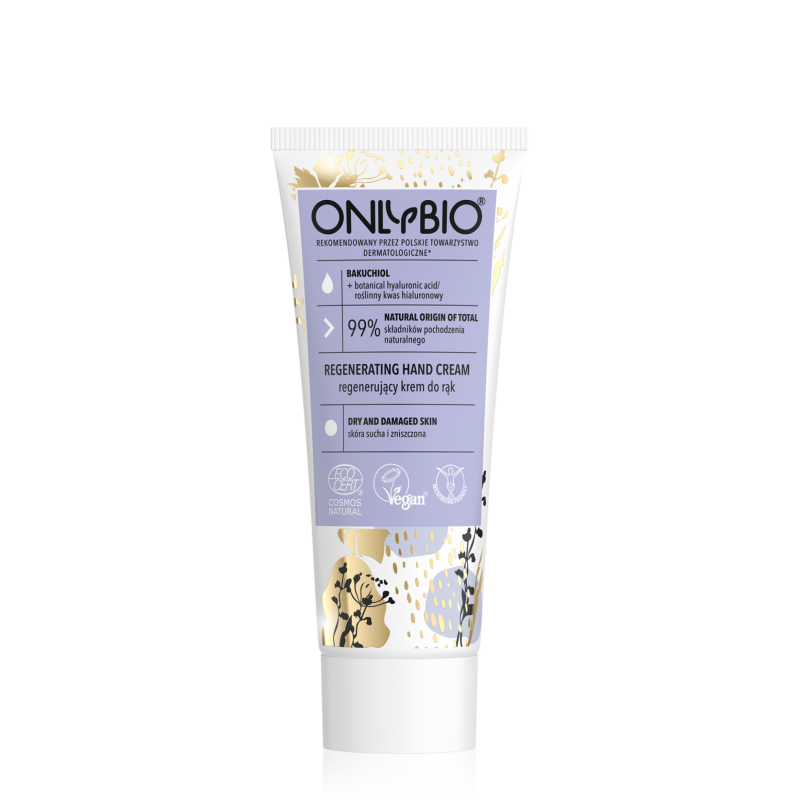 ONLYBIO Regenerujący krem do rąk Bakuchiol 75 ml