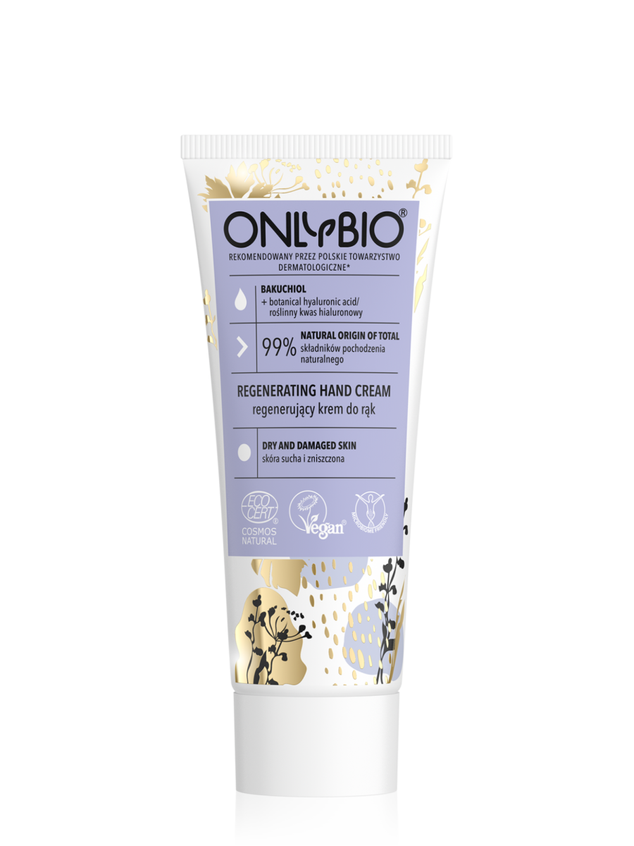 ONLYBIO Regenerujący krem do rąk Bakuchiol 75 ml