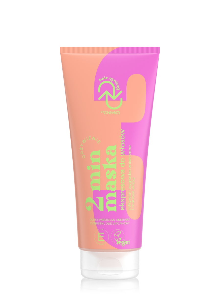 Hair Cycling by ONLYBIO Odżywienie 2 minutowa maska ekspresowa do włosów 200ml