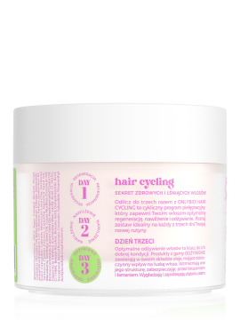 Hair Cycling by ONLYBIO Odżywienie 15minutowa kuracja intensywnie odżywcza maska do włosów 280ml