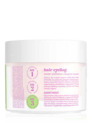 Hair Cycling by ONLYBIO Odżywienie 15minutowa kuracja intensywnie odżywcza maska do włosów 280ml