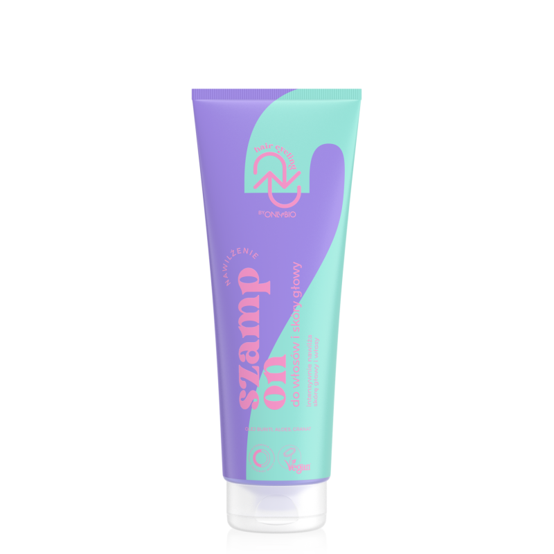 Hair Cycling by ONLYBIO Nawilżenie szampon do włosów i skóry głowy 250ml