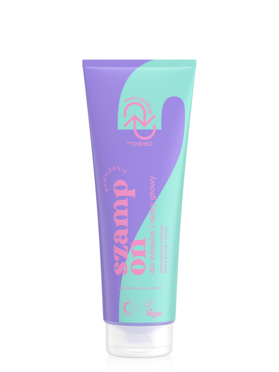 Hair Cycling by ONLYBIO Nawilżenie szampon do włosów i skóry głowy 250ml