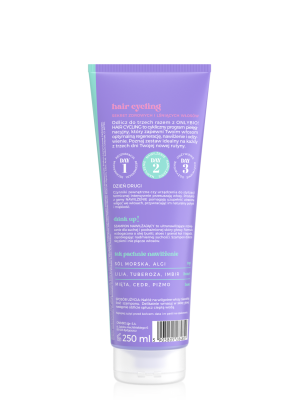 Hair Cycling by ONLYBIO Nawilżenie szampon do włosów i skóry głowy 250ml