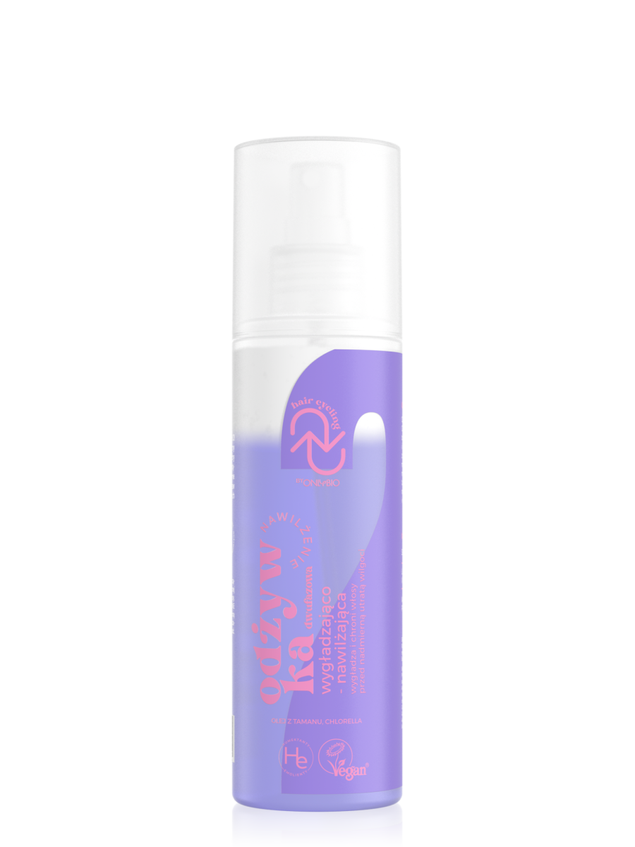 Hair Cycling by ONLYBIO Nawilżenie odżywka dwufazowa wygładzająco-nawilżająca 200ml