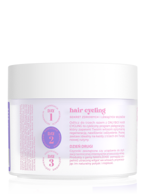 Hair Cycling by ONLYBIO Nawilżenie 15minutowa kuracja ultranawilżająca maska do włosów 280ml