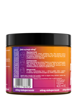 Hair in Balance by ONLYBIO Maska do włosów niskoporowatych 400 ml