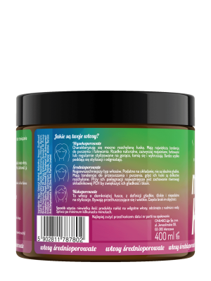 Hair in Balance by ONLYBIO Maska do włosów średnioporowatych 400 ml