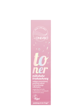 Hair in Balance by ONLYBIO Toner Truskawkowy Milkshake 100 ml