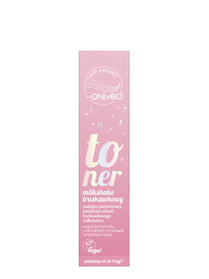 Hair in Balance by ONLYBIO Toner Truskawkowy Milkshake 100 ml