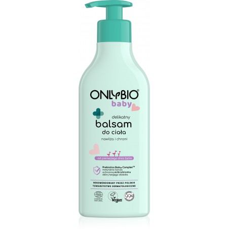 ONLYBIO Baby Delikatny balsam do ciała od pierwszego dnia życia 300ml