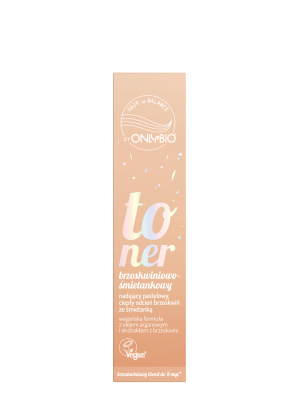 Hair in Balance by ONLYBIO Toner brzoskwiniowo-śmietankowy 100ml