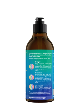 Hair in Balance by ONLYBIO szampon nawilżający 400 ml