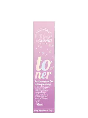 Hair in Balance by ONLYBIO Toner Kremowy sorbet winogronowy 100 ml