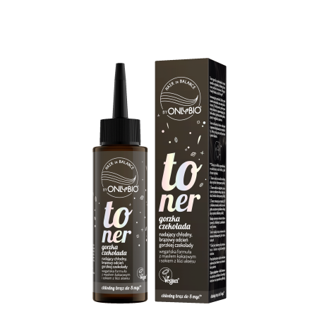 Hair in Balance by ONLYBIO Toner Gorzka Czekolada 100 ml