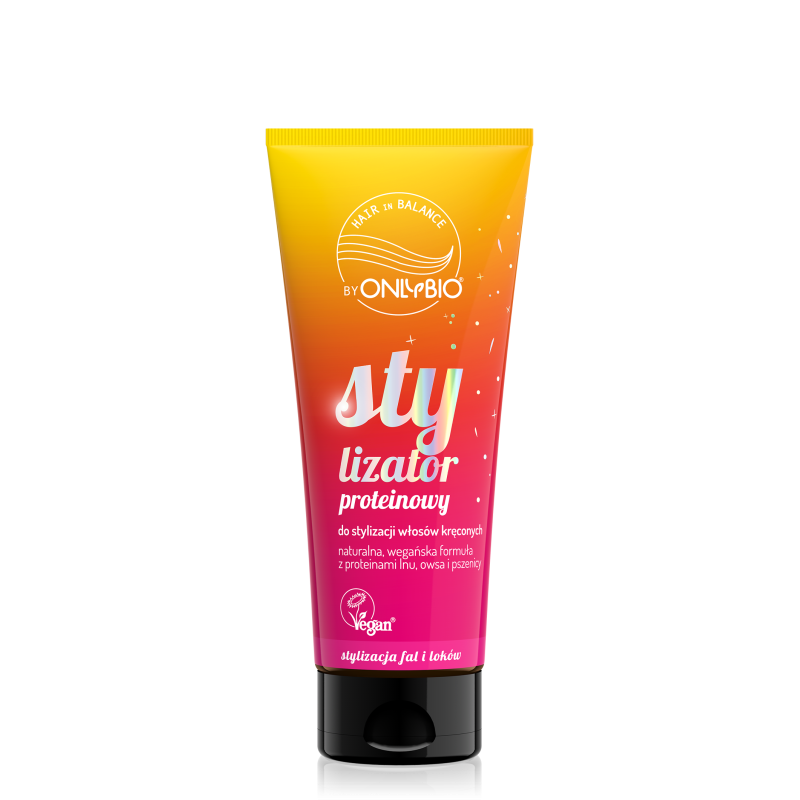 Hair in Balance by ONLYBIO Stylizator proteinowy do stylizacji włosów kręconych 200ml