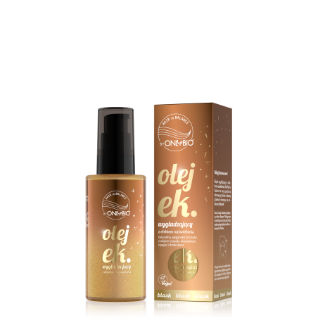 Hair in Balance by ONLYBIO Olejek wygładzający z efektem rozświetlenia 70ml