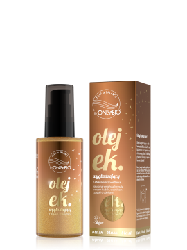 Hair in Balance by ONLYBIO Olejek wygładzający z efektem rozświetlenia 70ml