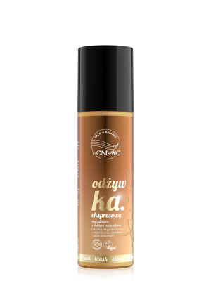Hair in Balance by ONLYBIO Odżywka ekspresowa wygładzająca z efektem rozświetlenia 200ml