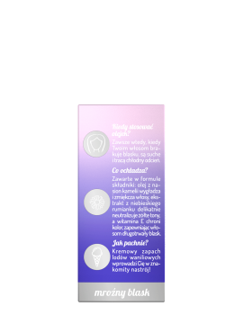 Hair in Balance by ONLYBIO Olejek do włosów mroźny do chłodnych blondów 20 ml