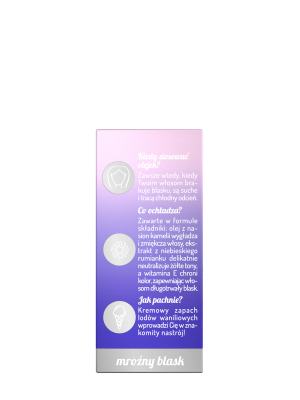 Hair in Balance by ONLYBIO Olejek do włosów mroźny do chłodnych blondów 20 ml