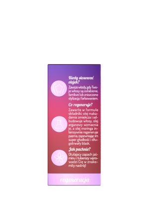 Hair in Balance by ONLYBIO Olejek do włosów 10w1 renegenerujący 20 ml