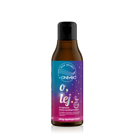 Hair in Balance by ONLYBIO Olej do olejowania do włosów wysokoporowatych 150 ml