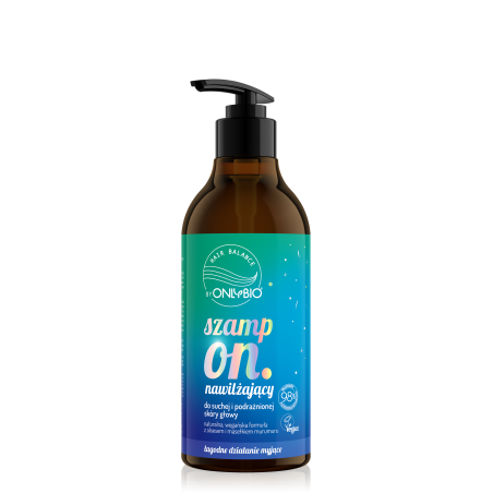 Hair in Balance by ONLYBIO szampon nawilżający 400 ml