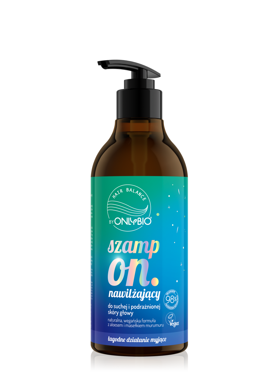 Hair in Balance by ONLYBIO szampon nawilżający 400 ml
