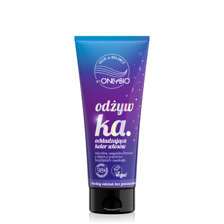 Hair in Balance by ONLYBIO Odżywka ochładzająca kolor włosów 200ml