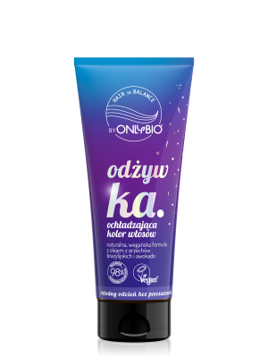 Hair in Balance by ONLYBIO Odżywka ochładzająca kolor włosów 200ml