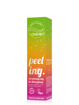 Hair in Balance by ONLYBIO Peeling enzymatyczny do skóry głowy 125 ml