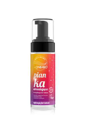Hair in Balance by ONLYBIO Pianka utrwalająca do stylizacji fal i loków 150ml