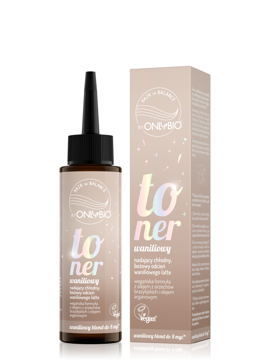Hair in Balance by ONLYBIO Toner waniliowy 100ml
