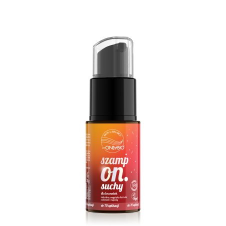 Hair in Balance by ONLYBIO Suchy szampon dla brunetek 35 g