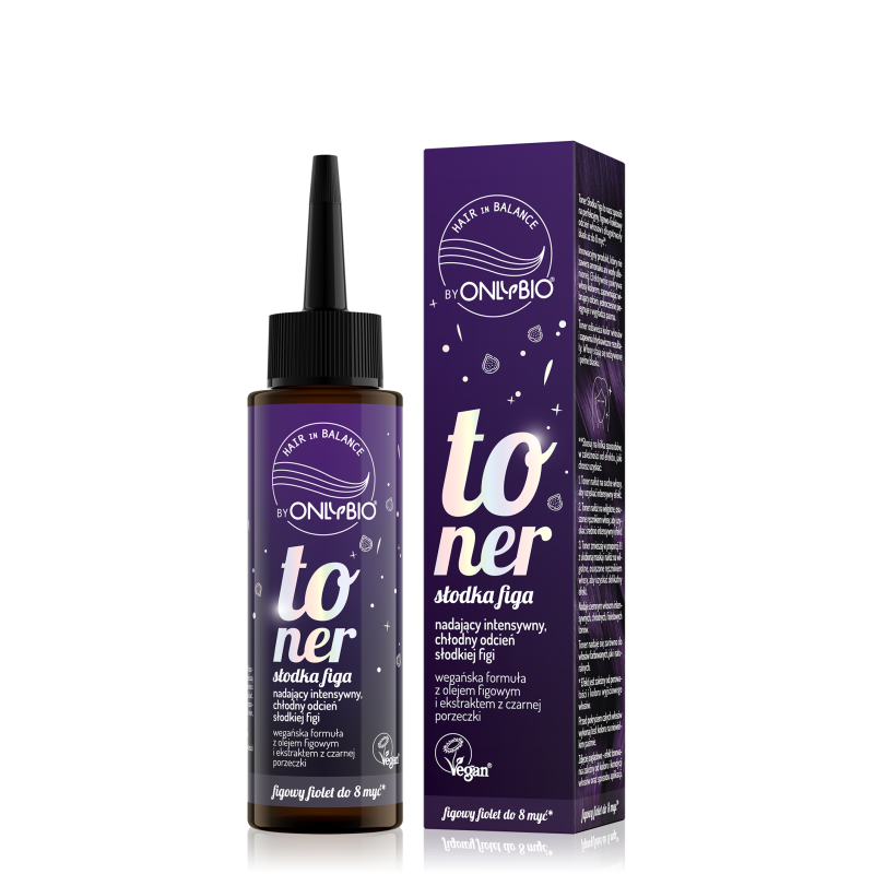 Hair in Balance by ONLYBIO Toner Słodka Figa 100 ml