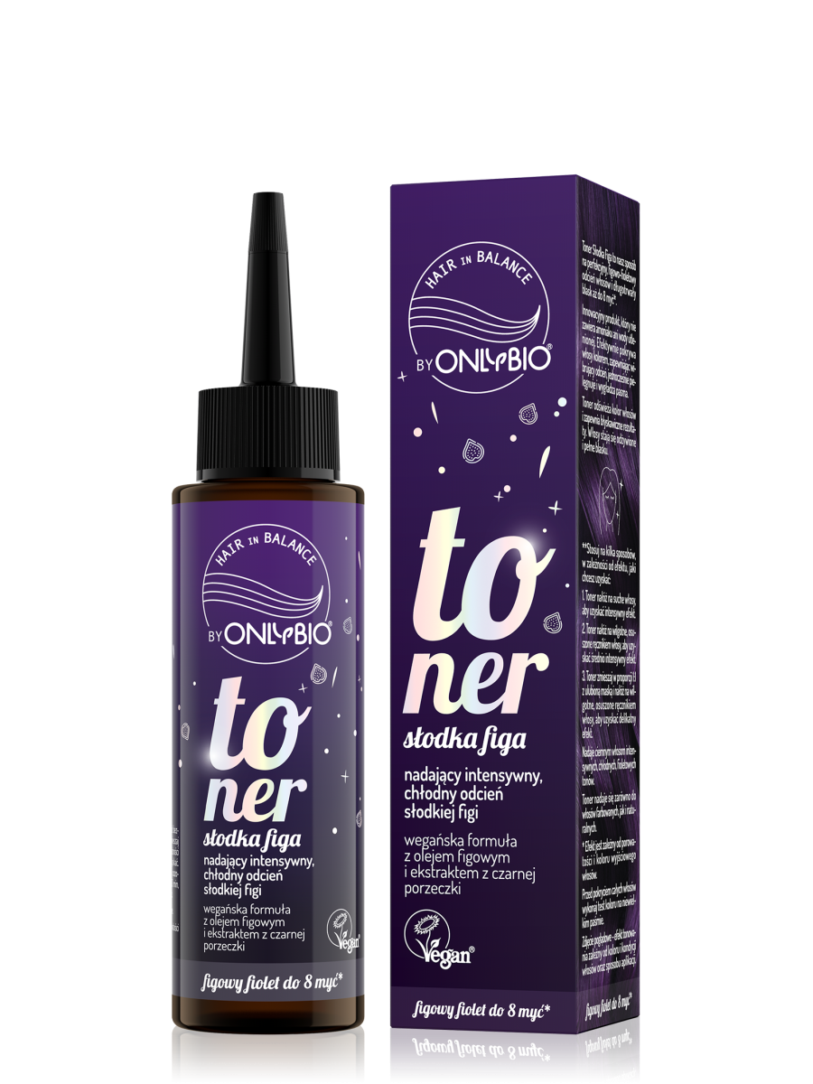 Hair in Balance by ONLYBIO Toner Słodka Figa 100 ml