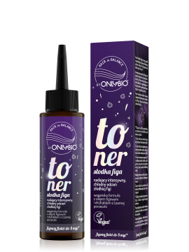Hair in Balance by ONLYBIO Toner Słodka Figa 100 ml